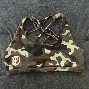 Born Primitive Camouflage Sports Bra